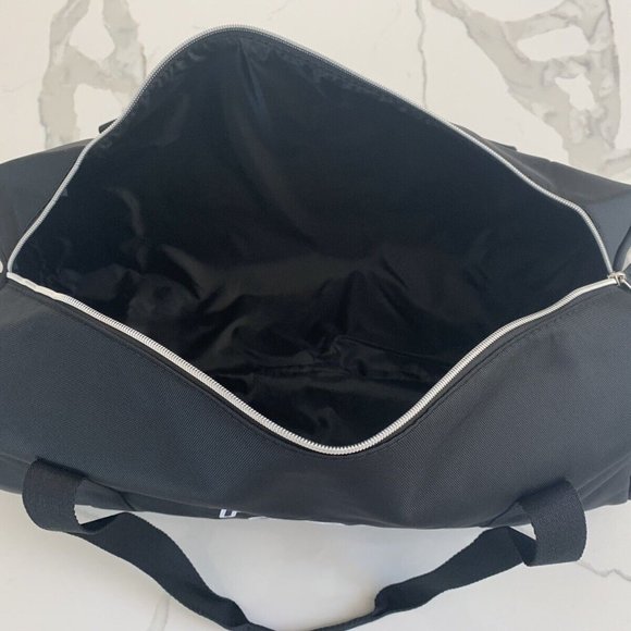 Polo RALPH LAUREN Logo black duffle bag gym sports weekender overnight New - Picture 5 of 9